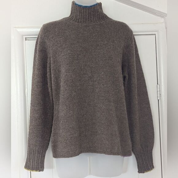 Sundance Wool Alpaca Sweater Quiet Luxury Coastal Grandma Cozy Countryside L - Picture 1 of 10